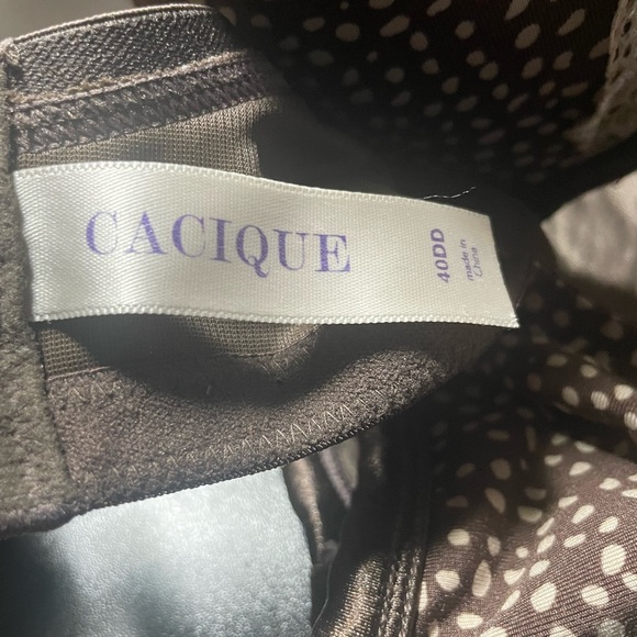 Cacique Bra Brown Sz 40 DD - Picture 4 of 4